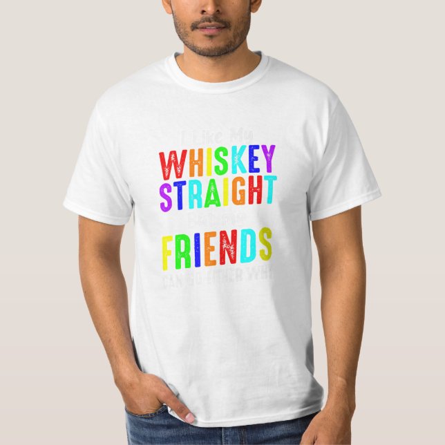 Whiskey Rak T-shirt (Framsida)