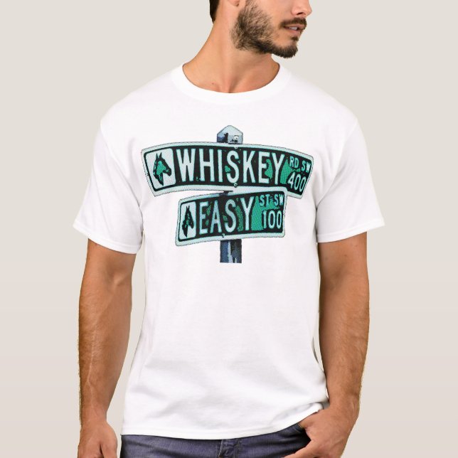 Whiskey red och lätt gata 2 t-shirt (Framsida)