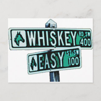 Whiskey Rode and Easy Street 2 Vykort