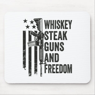 Whiskey Steak Guns and Freedom - Funny Gun Bbq Gri Musmatta