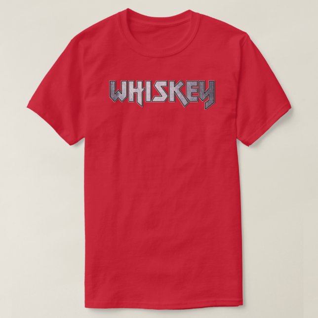 Whiskey T Shirt (Design framsida)