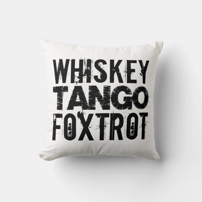 WHISKEY TANGO FOXTROT KUDDE (Framsida)