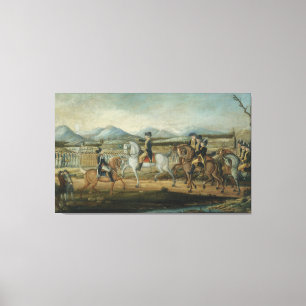 Whiskey-upproret av Frederick Kemmelmeyer Canvastryck