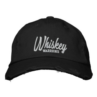 Whiskey Warriors Broderad Keps