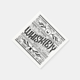 Whiskey / Whisky Napkin Pappersservett