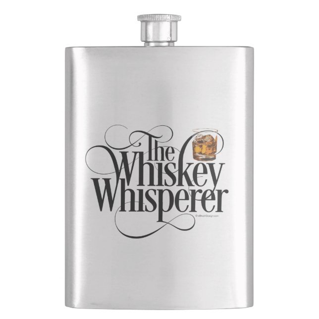 Whiskey Whisperer-kolv Fickplunta (Framsidan)