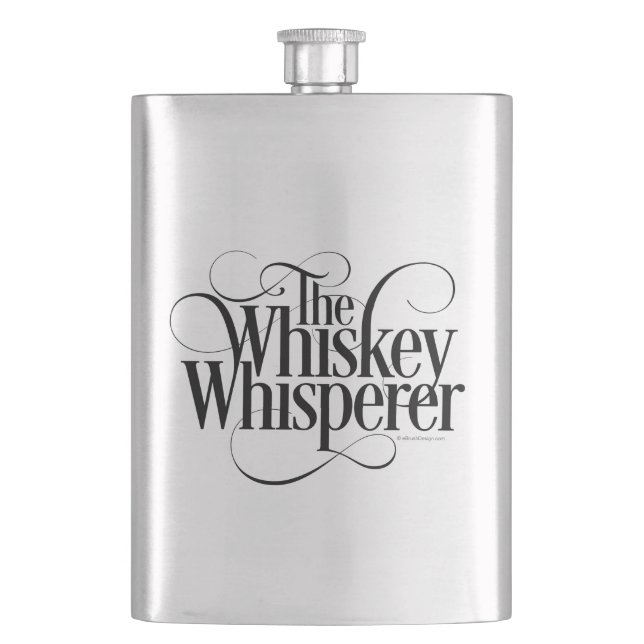 Whiskey Whisperer-kolv Fickplunta (Framsidan)