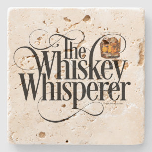 Whiskey Whisperer Stone Underlägg