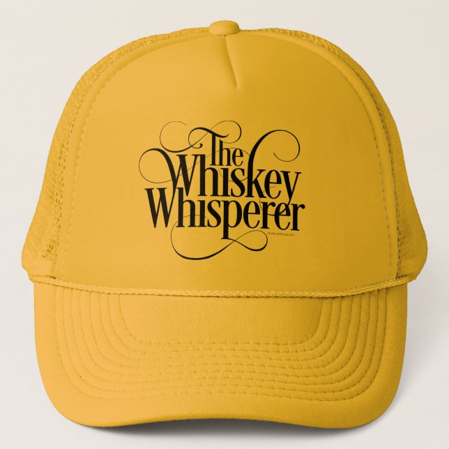 Whiskey Whisperer Truckerkeps (Framsida)