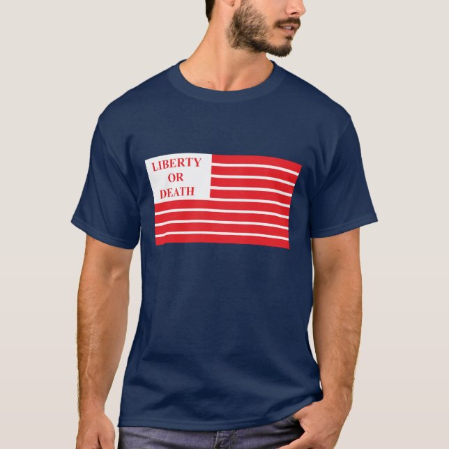 Whiskeyrevoltflagga T Shirt (Framsida)