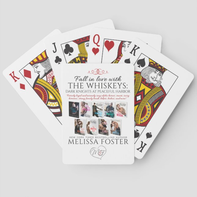 Whiskeys uppspelningskort casinokort (Baksidan)