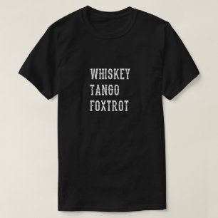 WhiskeyTango Foxtrot Tröja