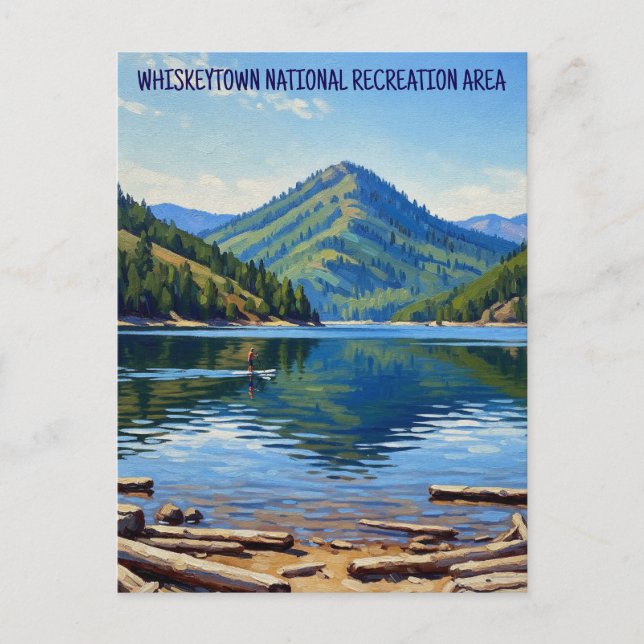 Whiskeytown National Recreation Area California Vykort (Framsida)
