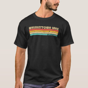 WHISKEYTOWN SJÖ CALIFORNIA Funny Fishing Camping T Shirt