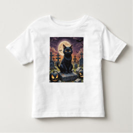 Whiskof the Witching Hour - Black Cat T Shirt