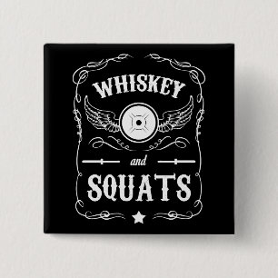 Whisky and Squats - "Weight Lyfts" Motivering Knapp