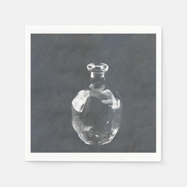 Whisky Flaska Pappersservett (Framsidan)