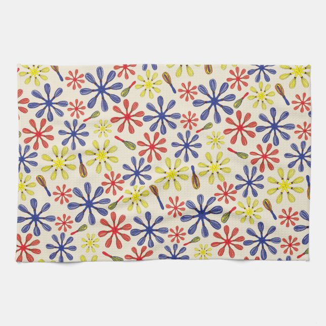 Whisky för större Frukostkräm - viftar Kökshandduk (Horisontell)