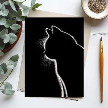 Whisky i Mörken | Cat Whisker Silhouette