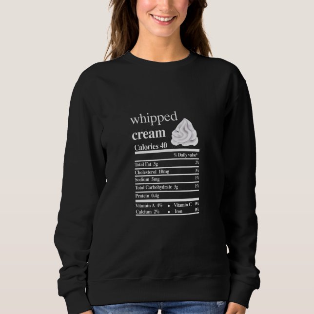 Whisky Nutrition Facts Food Thanksgiving Xm T Shirt (Framsida)