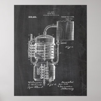 Whisky-patent Poster
