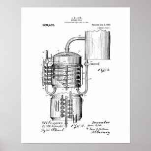 Whisky-patent Poster
