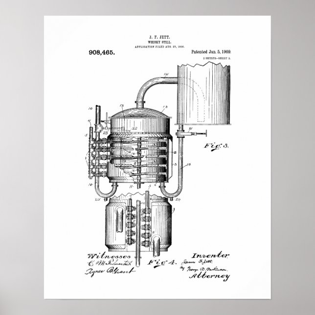 Whisky-patent Poster (Framsidan)