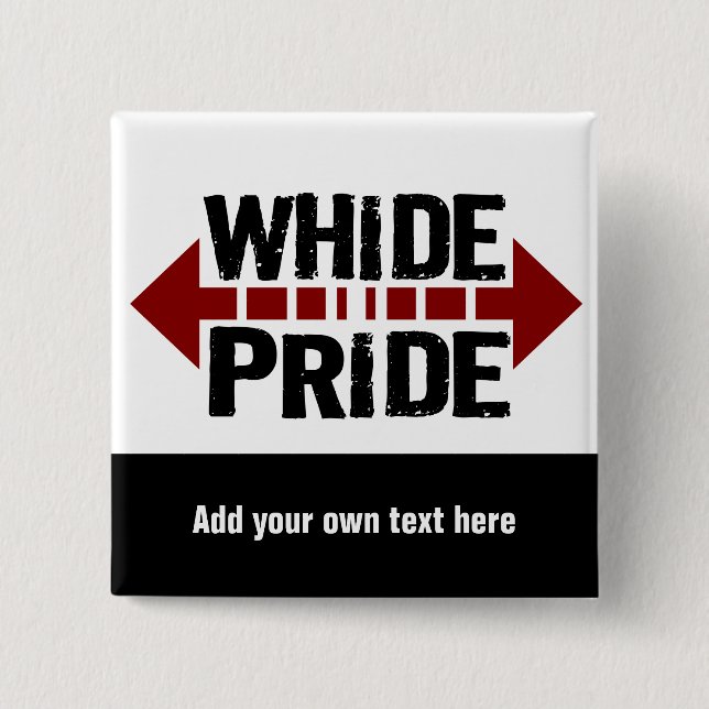 Whisky-Pridet - för stora pojkar n'Girls Knapp (Framsida)