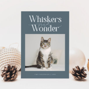 Whiskyr och kaffefoto Slate-jul Julkort
