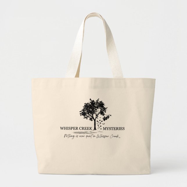 Whisper Bäck Mysteries Tote Bag Jumbo Tygkasse (Framsidan)