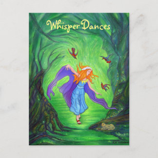 Whisper Dances-vykort av Mike Winterbauer Vykort