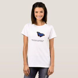 Whisper I Kärlek You Butterfly Tee Shirt