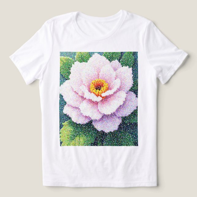 Whisper Rosa T Shirt (Design Framsida)