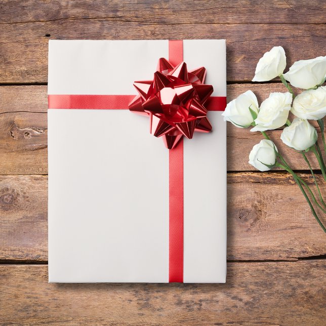 Whisper White Solid Färg | Klassisk | ELEGANT Presentpapper (Skapare uppladdad)