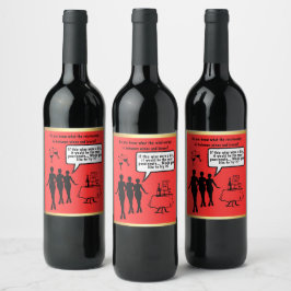 Whisper Your Heart with Custom Wine Labels! Vinflaska Etikett