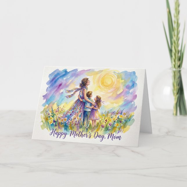 Whispered Wisdom Mother's Day Card Kort (Framsida)