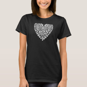 Whisperer Tass Heart Päls Pet Hund Animal Puppy T Shirt