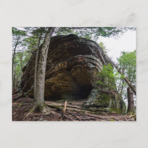 Whispering Cave, Hocking Backe SP, Ohio Vykort