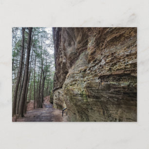 Whispering Cave, Hocking Backe State Park, Ohio Vykort