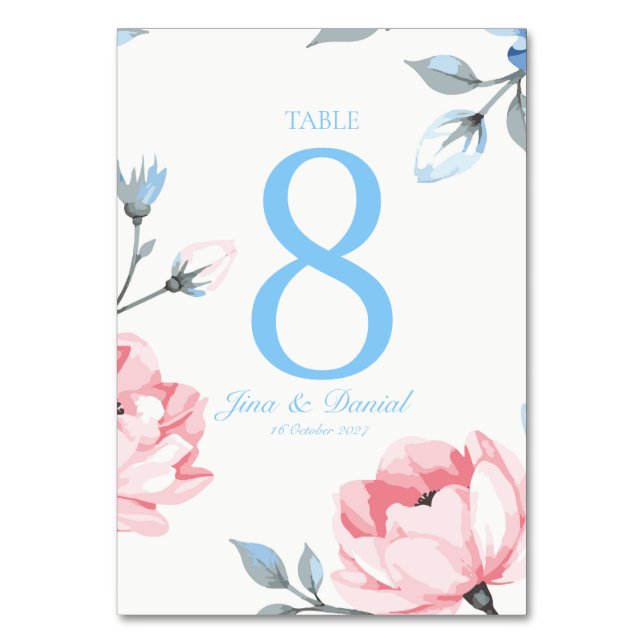 Whispering Garden Bordsnummer (Framsidan)