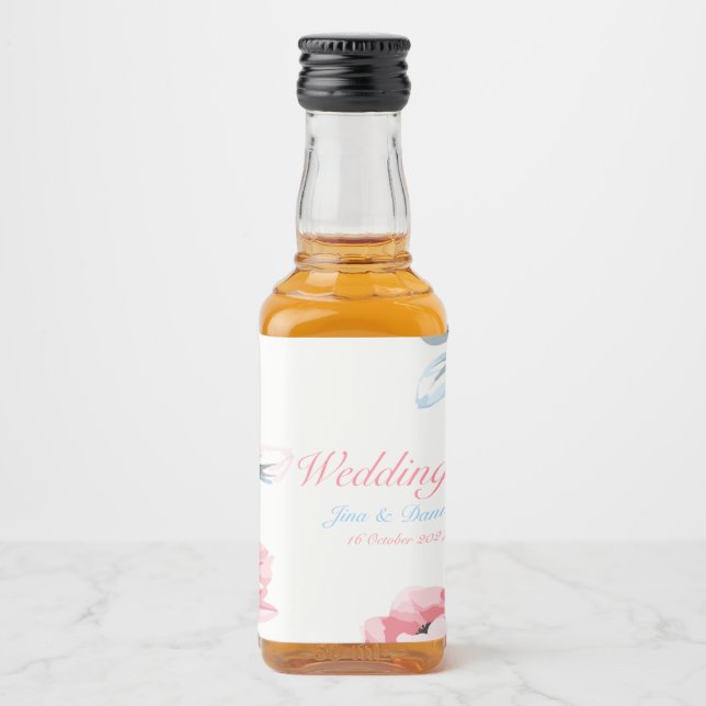 Whispering Garden Spritflaskor Etikett (Framsida)