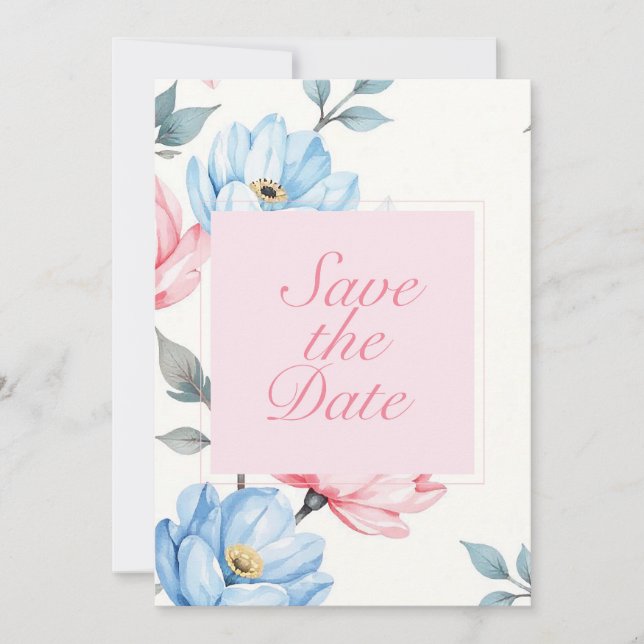 Whispering Garden V01 Inbjudningar (Framsida)