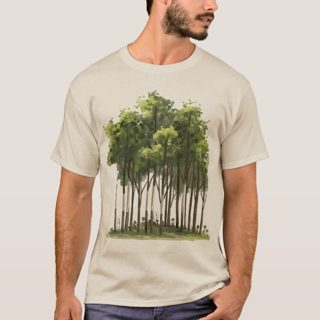 Whispering Grove Manar Basic T-Shirt (Framsida)