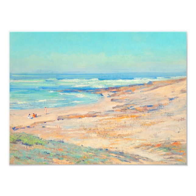 Whispering Sands vid La Jolla California circa 189 Fototryck (Framsidan)