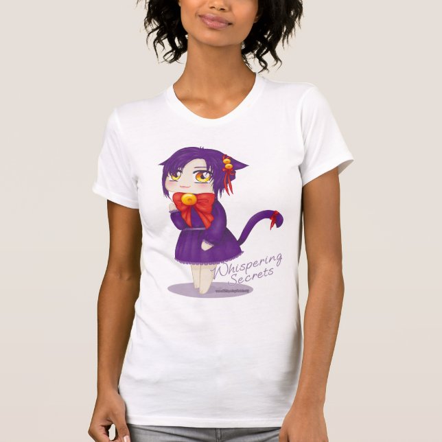 Whispering Secrets Maskottchen Tee Shirt (Framsida)