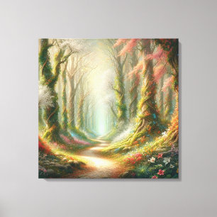 Whispering Skogen: Enchantment Unveiled Canvastryck