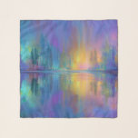 Whispering Skogen, Pastel Färg, Sjal<br><div class="desc">Viskande Skogen i färg på åsna pastellytor.</div>