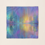 Whispering Skogen, Pastel Färg, Sjal<br><div class="desc">Viskande Skogen i färg på åsna pastellytor.</div>