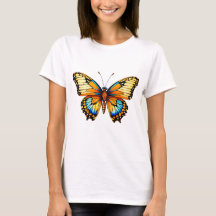 "Whispering Vingar: Gracval Butterfly T-Shirt Des
