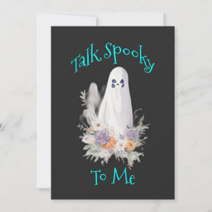 Whispering Wraith Ghost Julkort